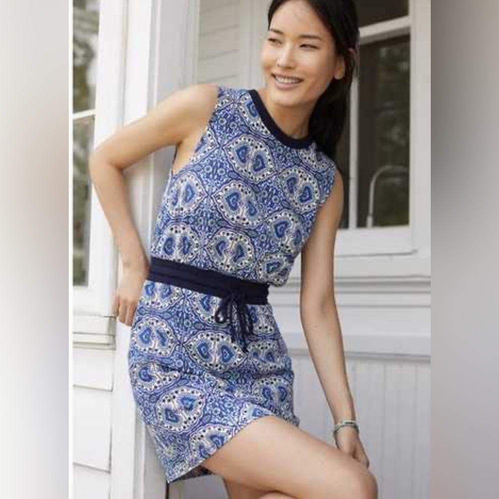 Anthropologie Dolan Size M Sleeves Left Coast Cinched Mini Dress